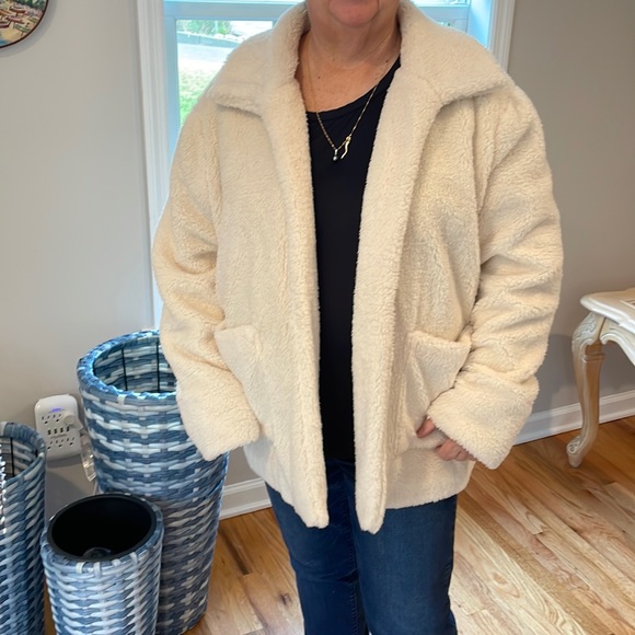 Mud Pie carrington Teddy Jacket - Picture 2 of 7